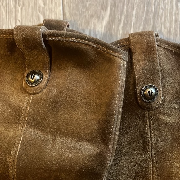 Frye Boots | Calf Length | Suede Leather - Picture 7 of 8